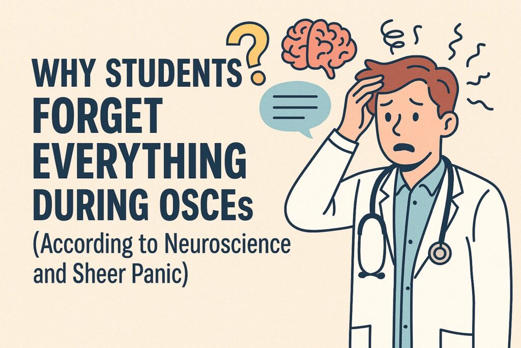 OSCE Amnesia: When Your Brain Says ‘Nope’ at the Worst Time